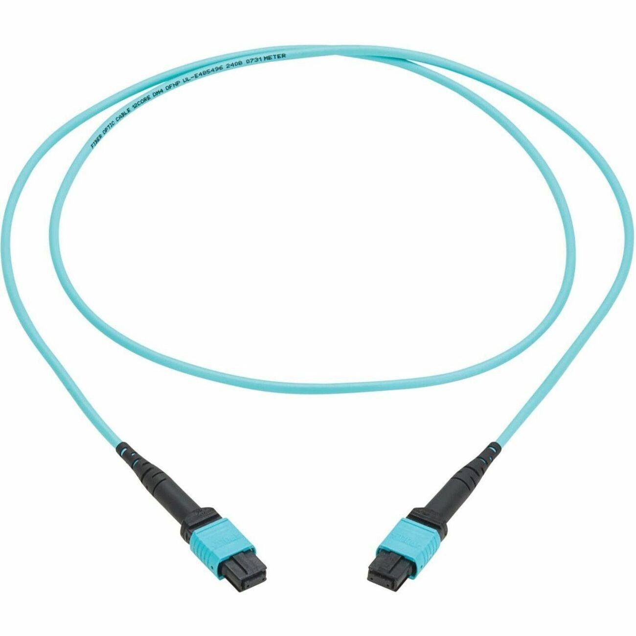 Tripplite N845A02M12TAA 2m OM4 Fiber Optic Cable Aqua