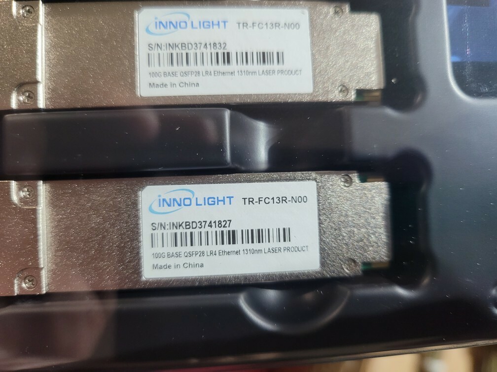 InnoLight TR-FC13R-N00 QSFP28 100G LR4 1310nm 10Km 