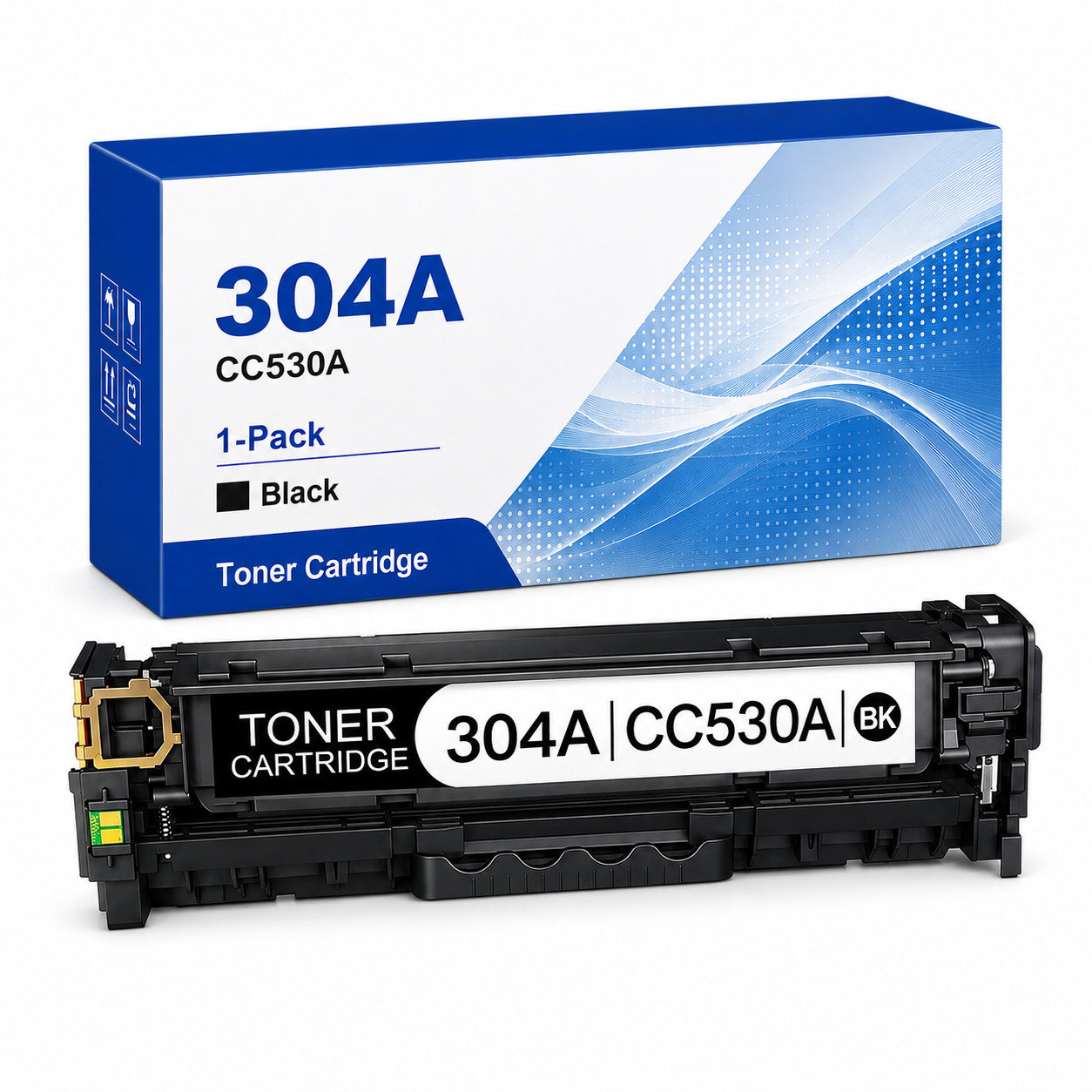 304A CC530A 1BK Toner Cartridge for CP2025dn CM2320n CM2320nf CM2320fxi LaserJet
