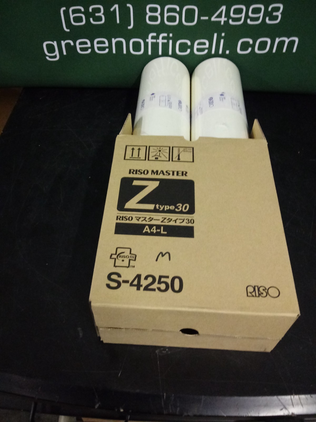 2 Riso RISOGRAPH Brand S4250 MASTER ROLLS EZ220 EZ221 RZ220 RZ310 SHIP FREE