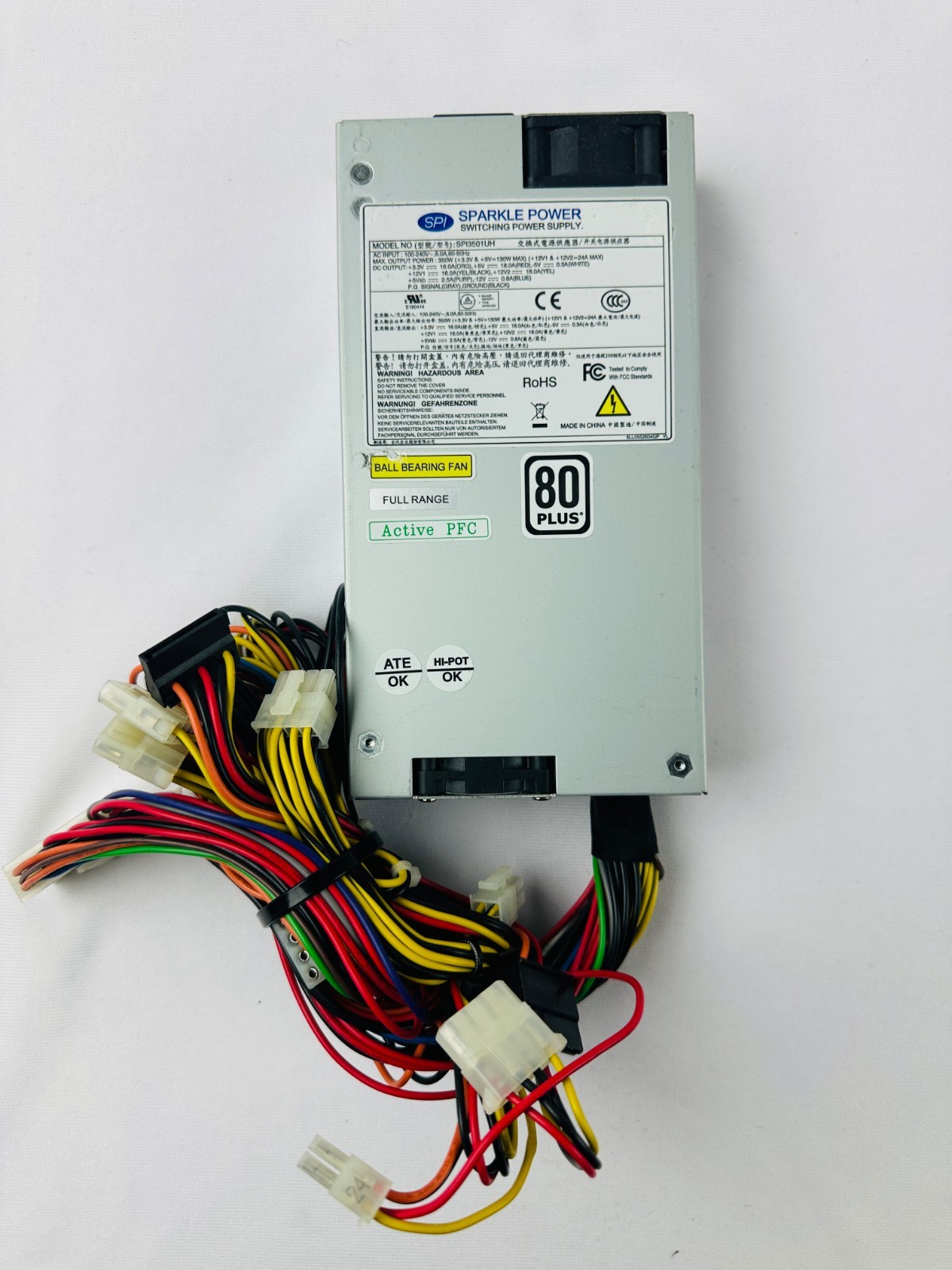 Sparkle Power SPI3501UH 9PA3508403 SPI3501UH-B204 Power Supply