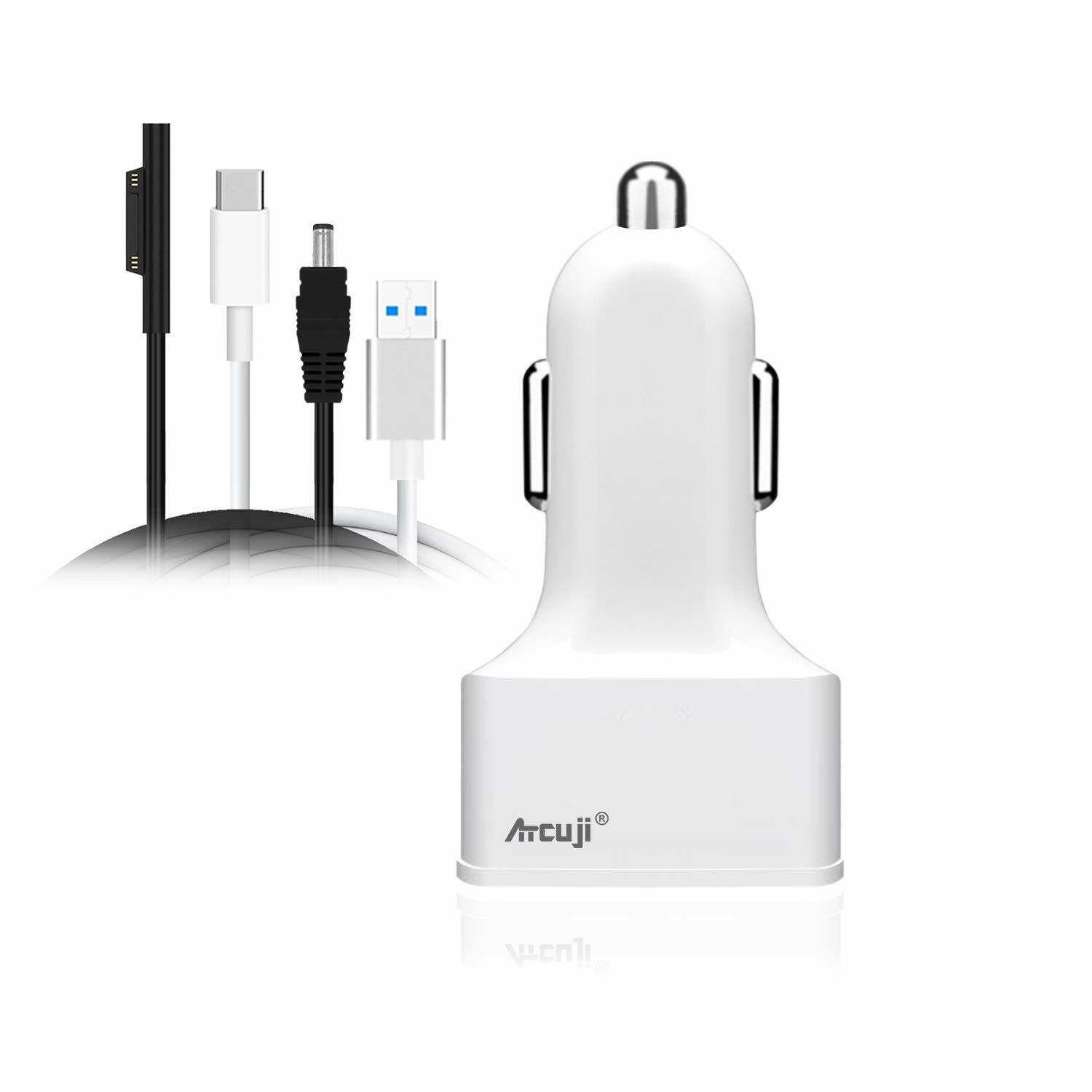 2017 2018 2019 Surface Book 2 Car Charger 102W 140W Surface Car Power Adapter