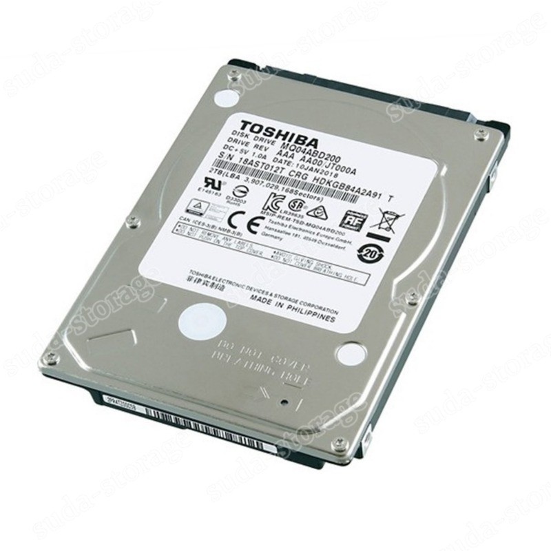1PCS New Toshiba 2TB MQ04ABD200 5400RPM 128MB SATA 2.5" Laptop HDD Hard Disk Dr