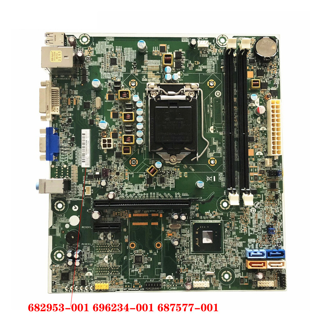 FOR HP Pro 3500 H61 Motherboard 16G DDR3 696234-001 100% Test Work