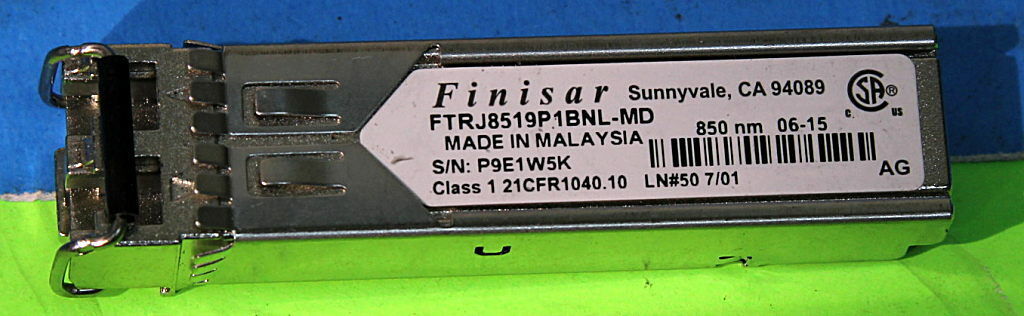 FTRJ8519P1BNL-MD FINISAR FTRJ8519P1BNL 1000Base-SX Ethernet 2GB FC SFP 361xAvail
