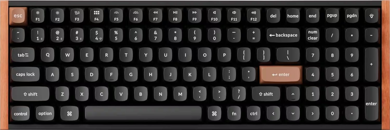 Keychron - K4 HE Custom 96% Wireless Hall Effect Mechanical Switch Gaming Key...