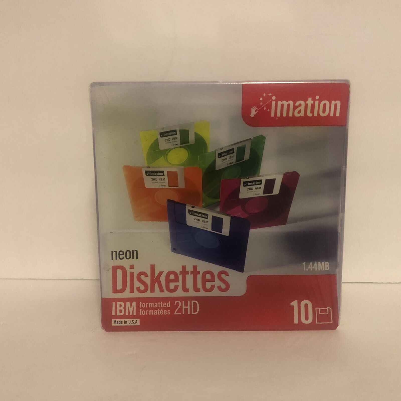 Imation Neon Diskettes IBM 2HD 3.5