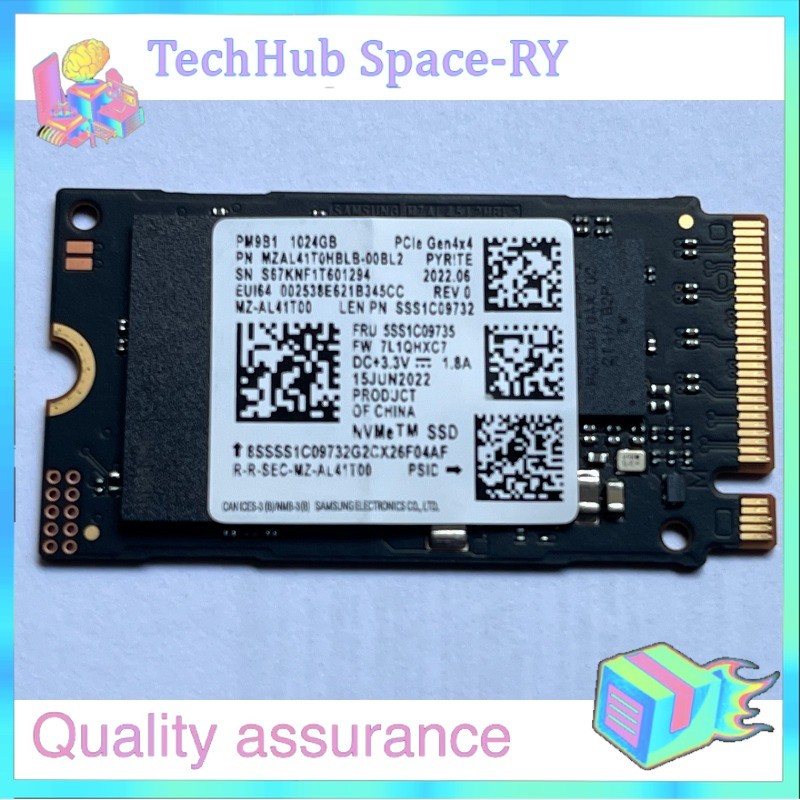 Samsung PM9B1 MZ-AL41T00 1TB M.2 2242 NVMe PCIe Gen4x4 SSD for HP Lenovo Laptop