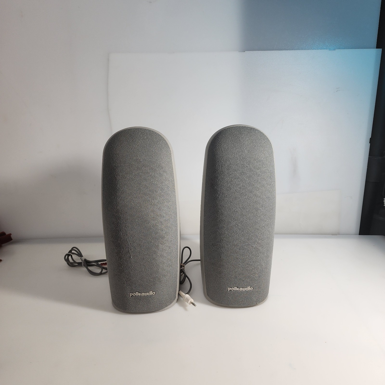 Polk Audio Computer Speakers Multimedia N279 Laptop PC Stereo Two Speakers Wired