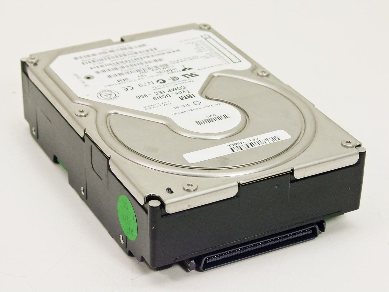 IBM DGHS 18.2GB Wide Ultra160 SCSI SE SCA-2 3.5" HDD Sun 3703716-02 09L0720