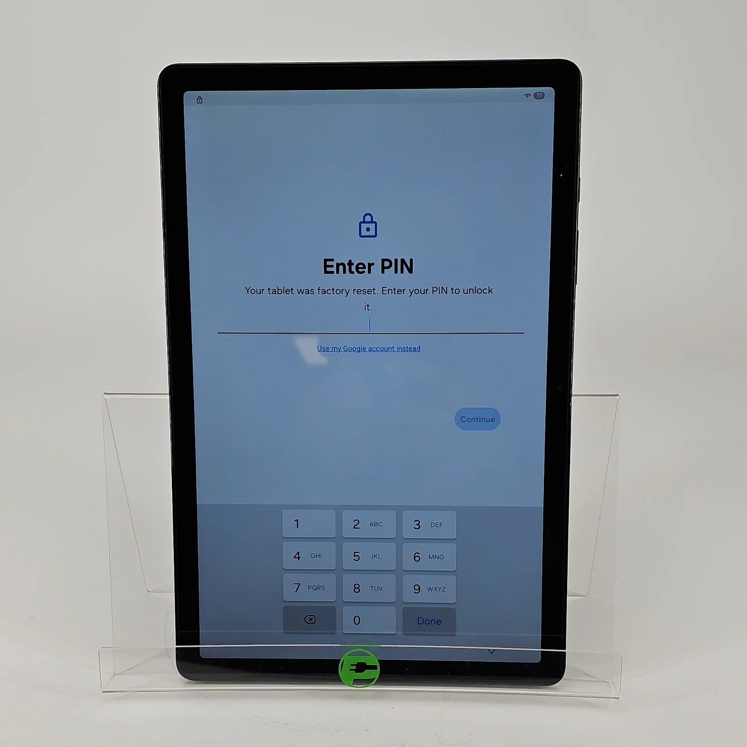 Broken WiFi Only Samsung Galaxy Tab A9 Plus 11.0" 128GB SM-X210 Account Locked