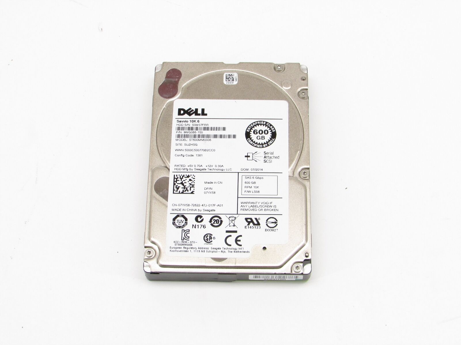 Dell Savvio 10k.6 600GB 2.5