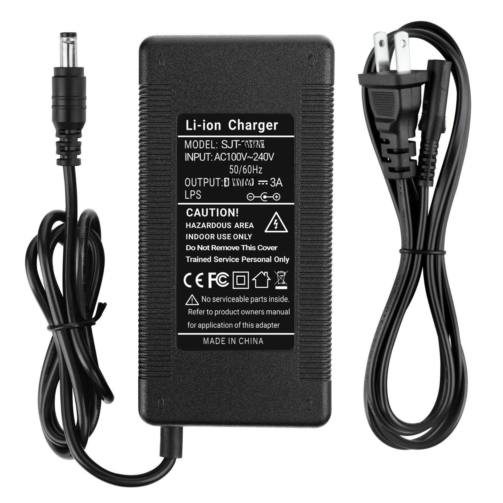 42V 3A AC Adapter Charger For Sans SSLC084V42M E-Bike E-Scooter (5.5mm 1-Hole)