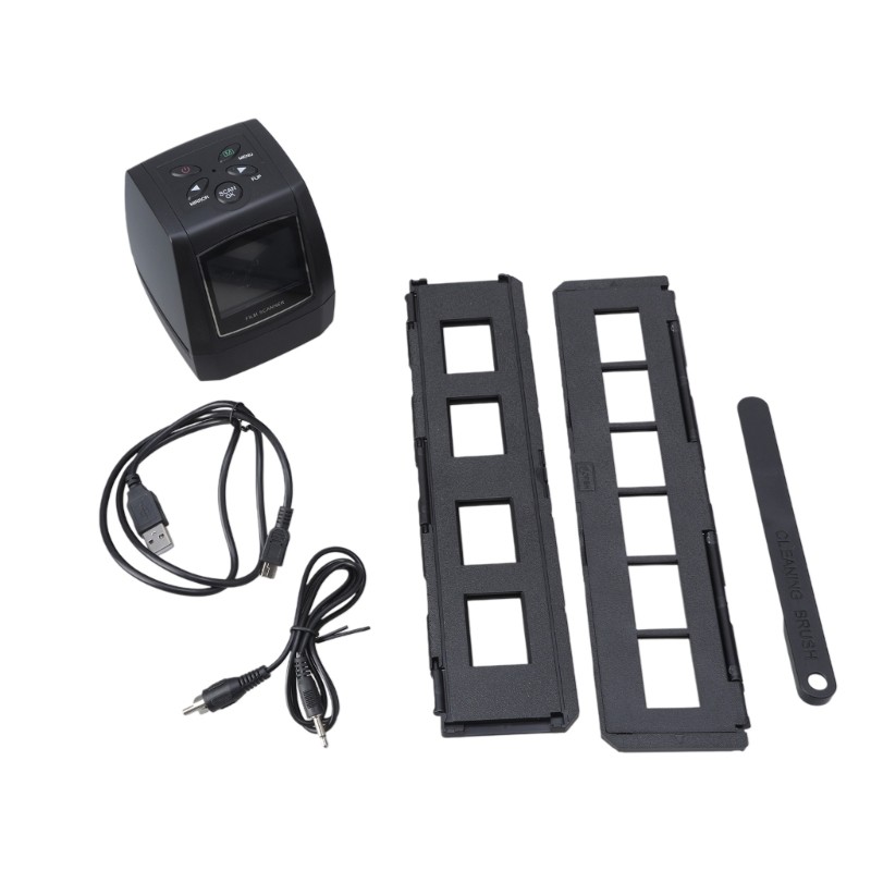 Portable Negative Film Scanner with 2.36inch LCD For 35mm 135mm Negatives Slides