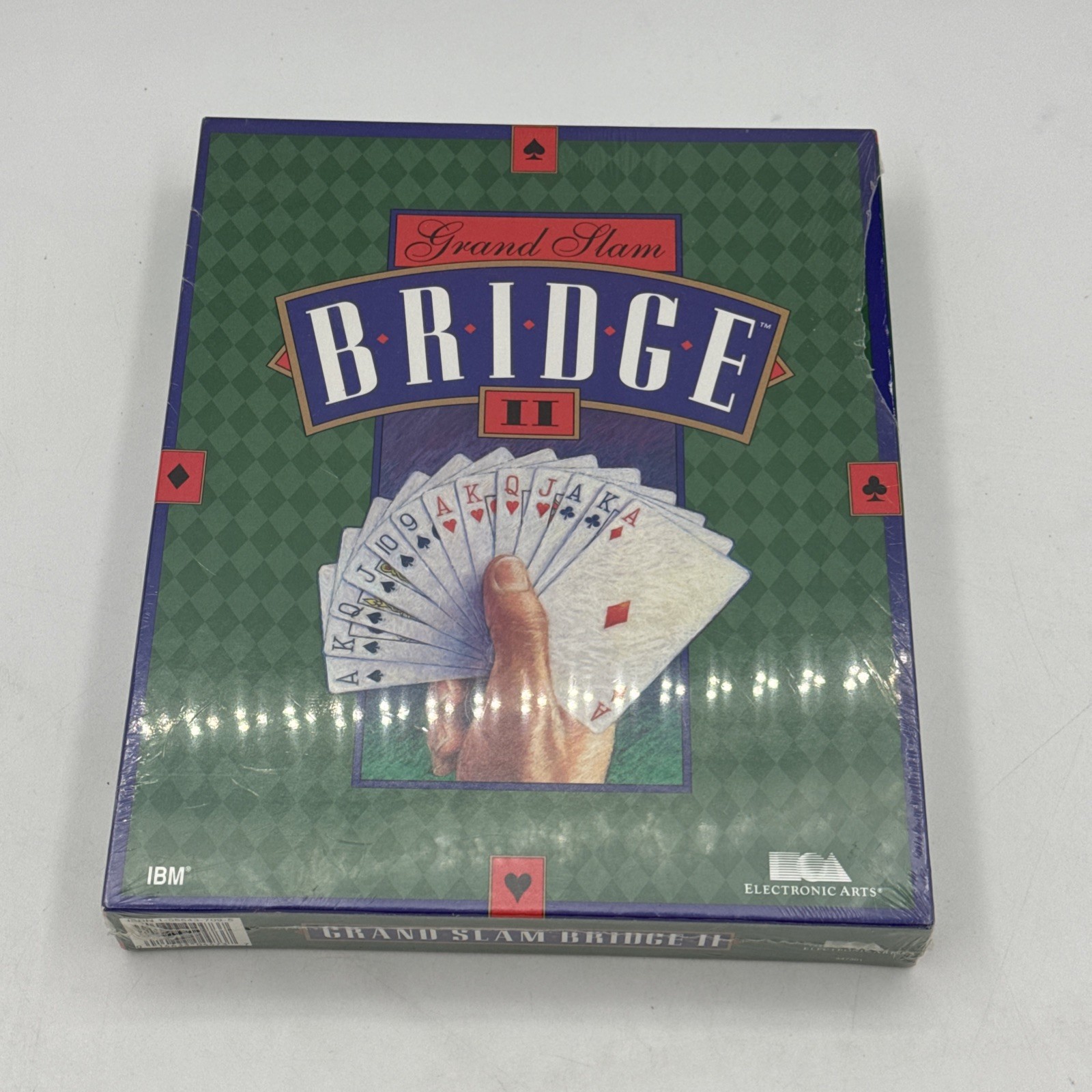 Electronic Arts Grand Slam Bridge 2 IBM 3.5" 1992 Floppy Disk PC Game New Sealed