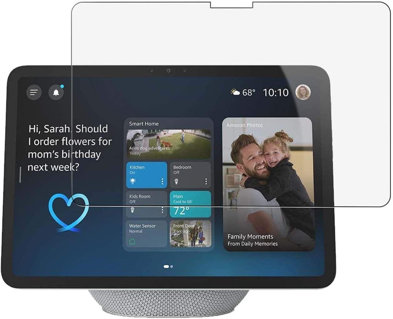 For Amazon Echo Show 11" (2025) Glass Screen Protector Anti-Scratch 9H HD Film