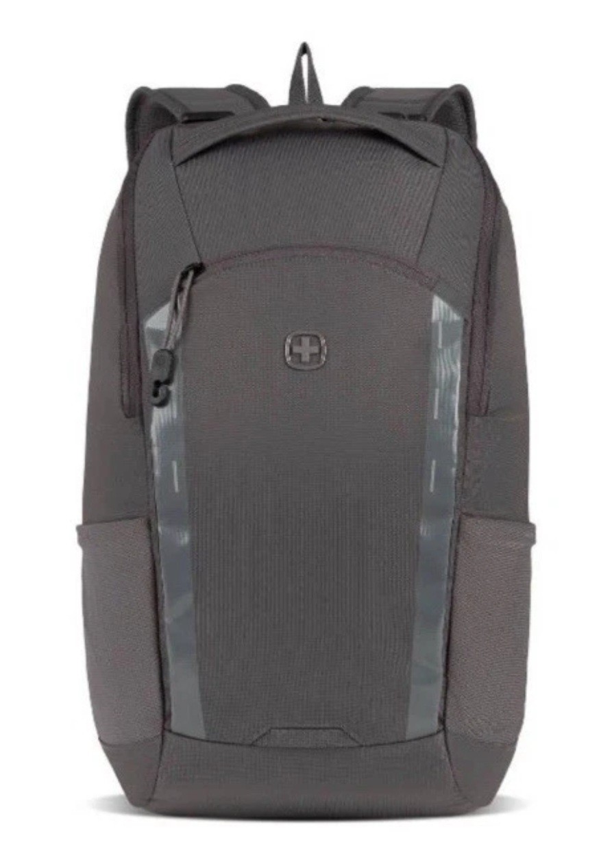 SWISSGEAR Discreet Travel Work Commuter Backpack Fits 15" Laptop - Charcoal Gray