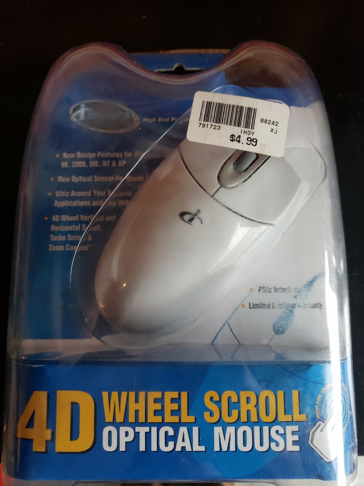 iConcepts 4D Five Button Computer Mouse - New