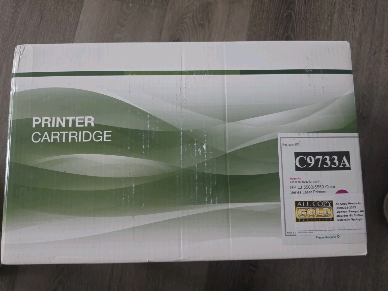  Magenta C9733A 645A Laser Toner Cartridge For HP Color LaserJet 5500 series