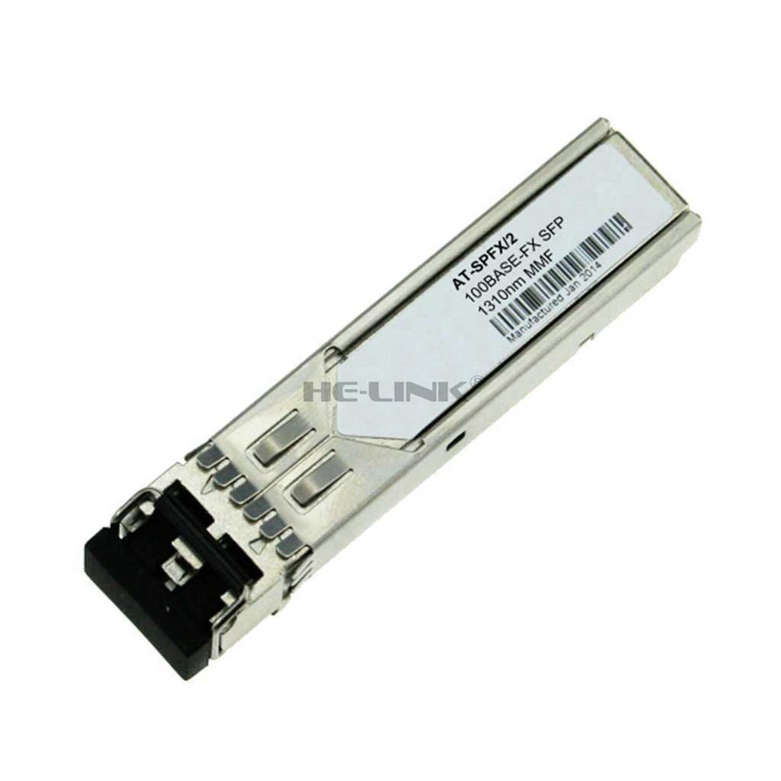 AT-SPFX/2 Allied Telesis Compatible 100Mbps FX SFP 1310nm 2km Transceiver
