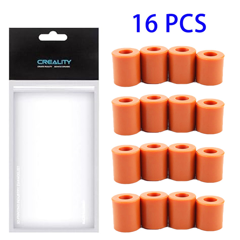 Creality 16Pcs 3D Printer Heatbed Parts Silicone Leveling Solid Bed Silicone Bed