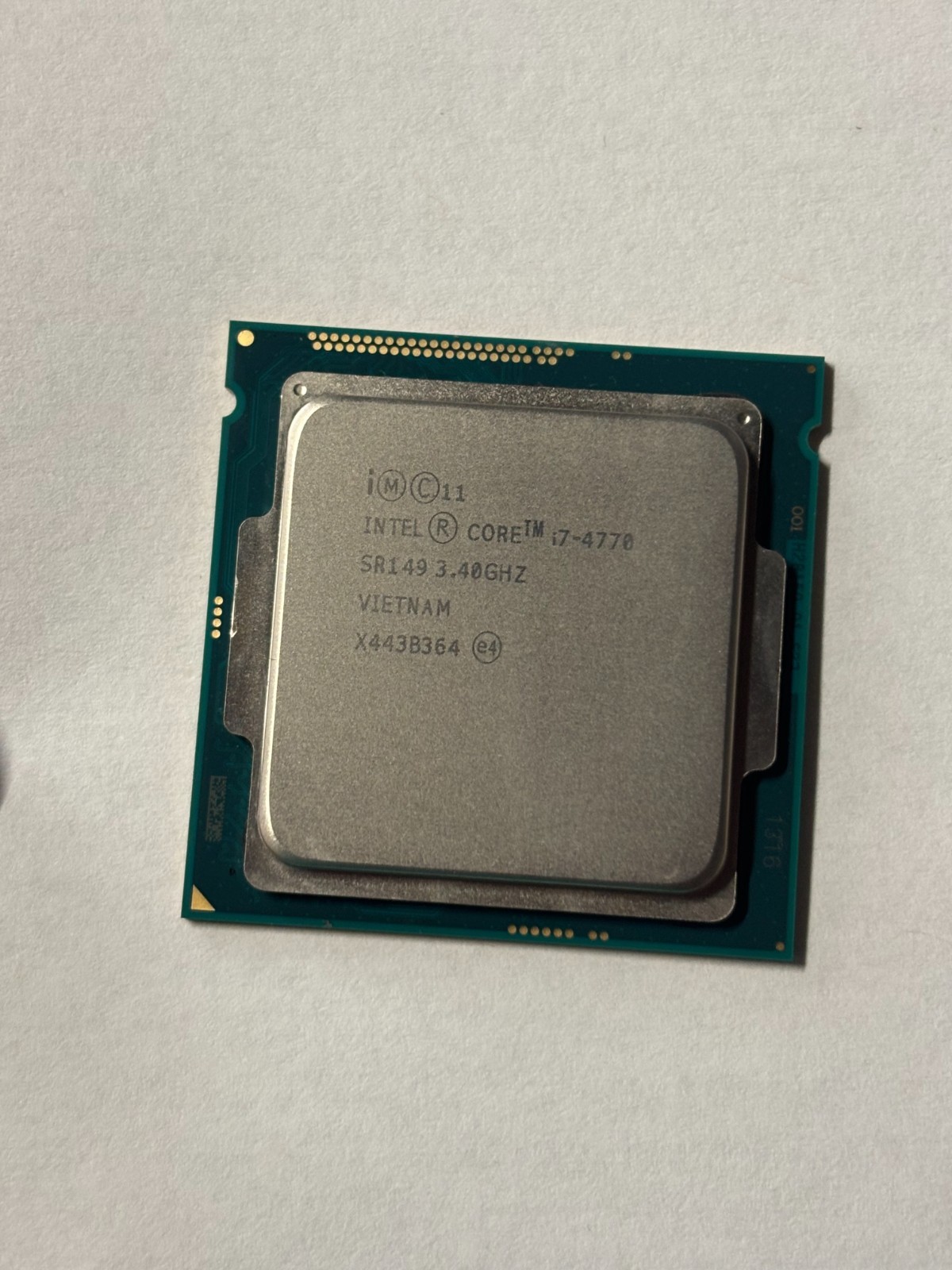 CPU INTEL CORE i7-4790 SR149 3.40GHZ 4-CORE SOCKET 1150
