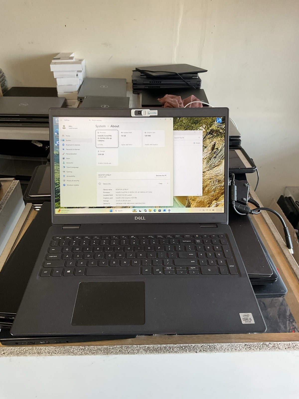 DELL LATITUDE 16GB/256SSD 10TH GEN WIN 11 + MS OFFICE 2024