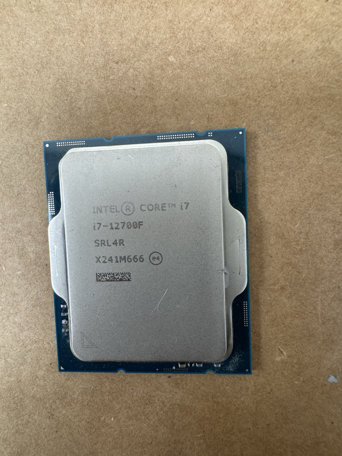 Intel Core i7-12700F 2.10GHz 12 Core SRL4R 20 Thread LGA 1700