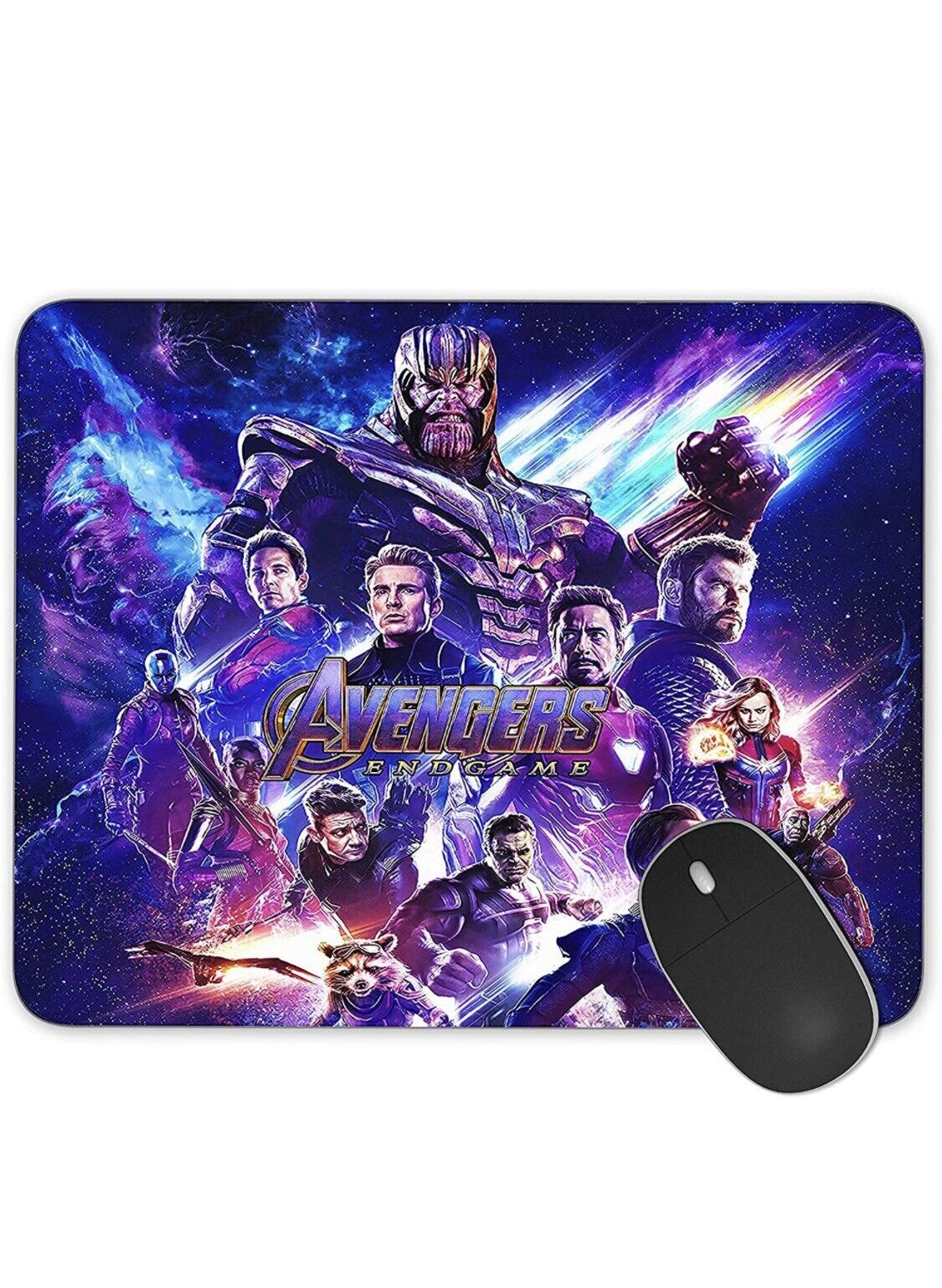 Marvel Avengers End Game Non-Slip Gaming Mouse Pad 10” X 8”