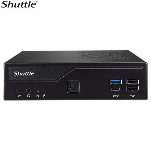 Shuttle DH610 V2 Slim Mini PC 1L Barebone - Intel 12th/13th/14th Gen 2xDDR5