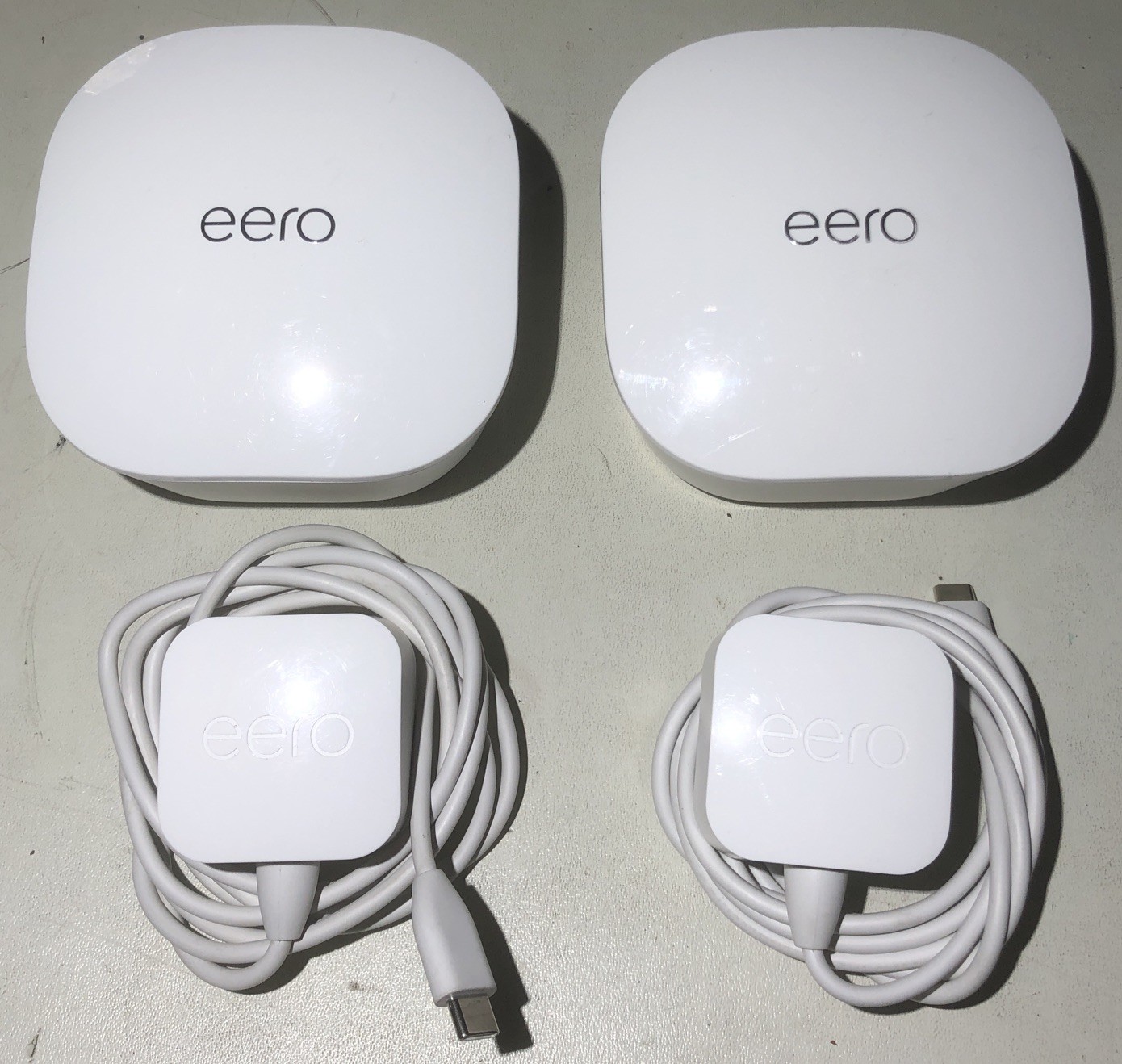 2 X Eero J010001 Wireless Dual-Band Wi-Fi Router