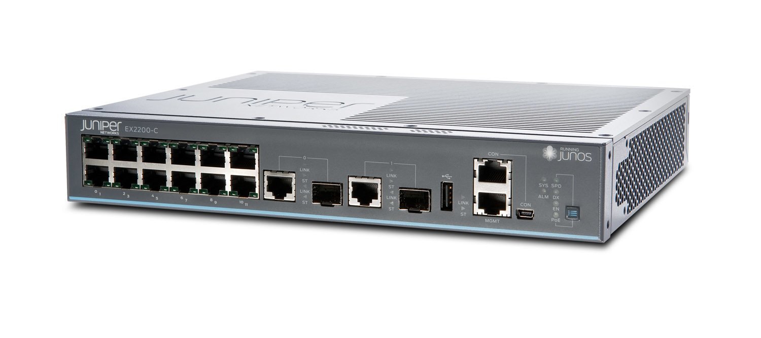 Juniper Layer 3 Switch (EX2200-C-12T-2G)