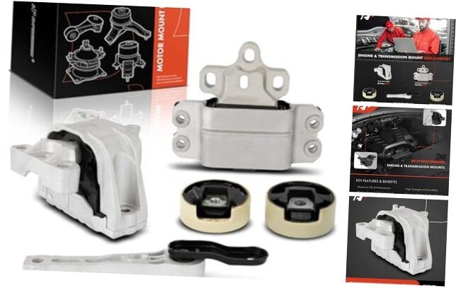 5PCS Engine Motor Mount and Transmission Mount and Torque Strut Mount Kit