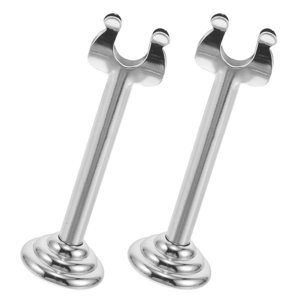 2 Pcs Label Holder Menu Card Holders Restaurant Food Clips Stand