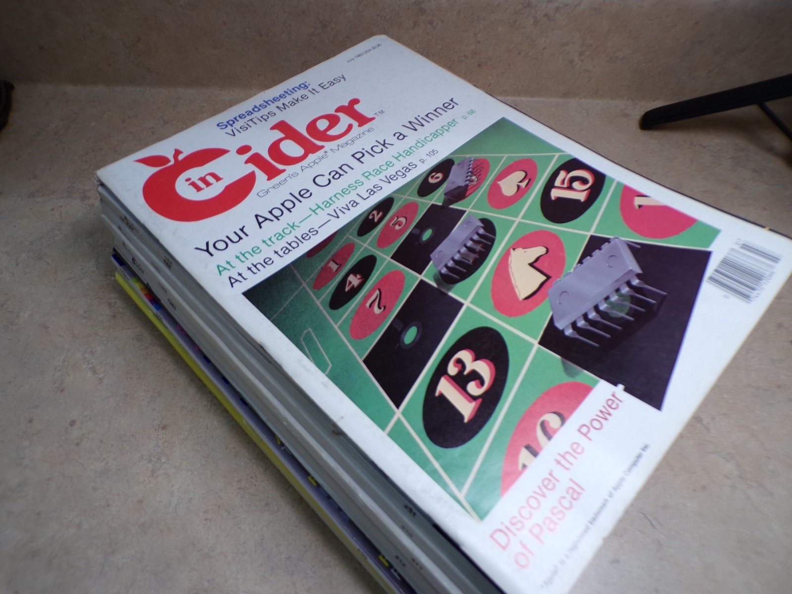 Lot of 13 In Cider APPLE PUBLICATIONS 1980's computer magazines