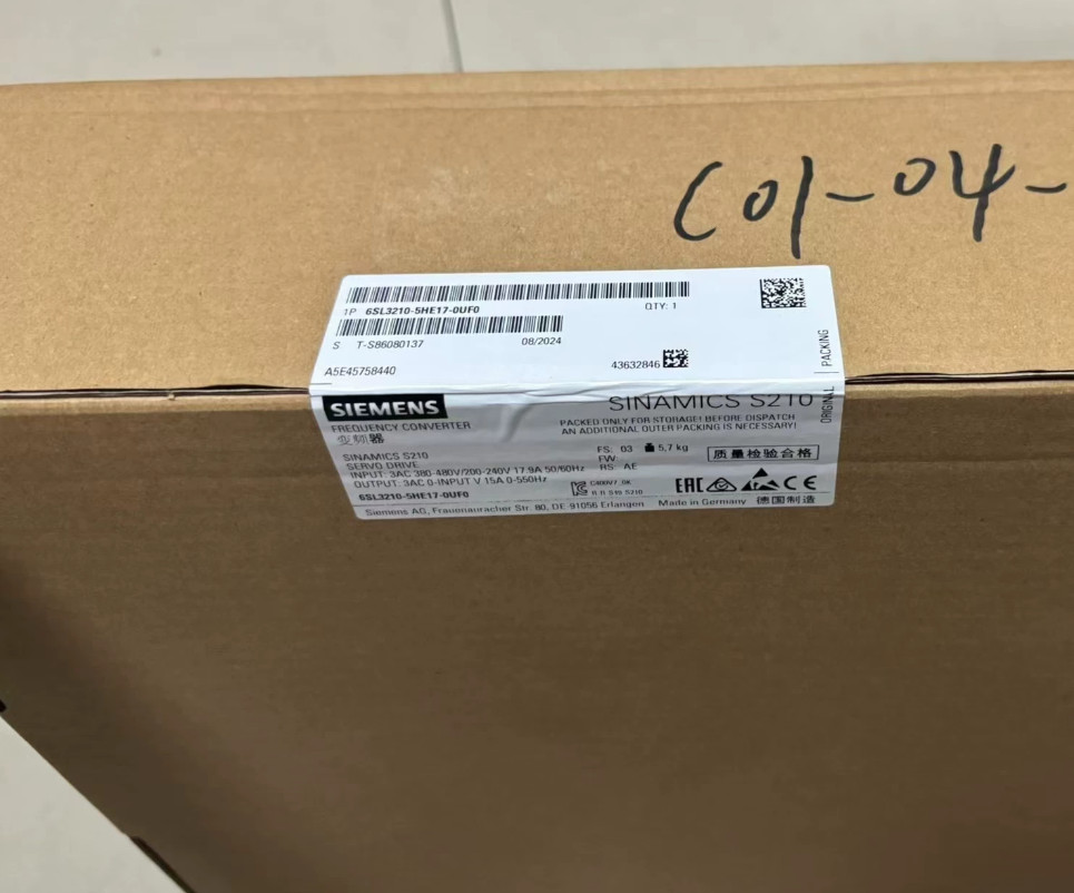 1PC New Siemens SINAMICS S210 6SL3210-5HE17-0UF0 6SL3 210-5HE17-0UF0