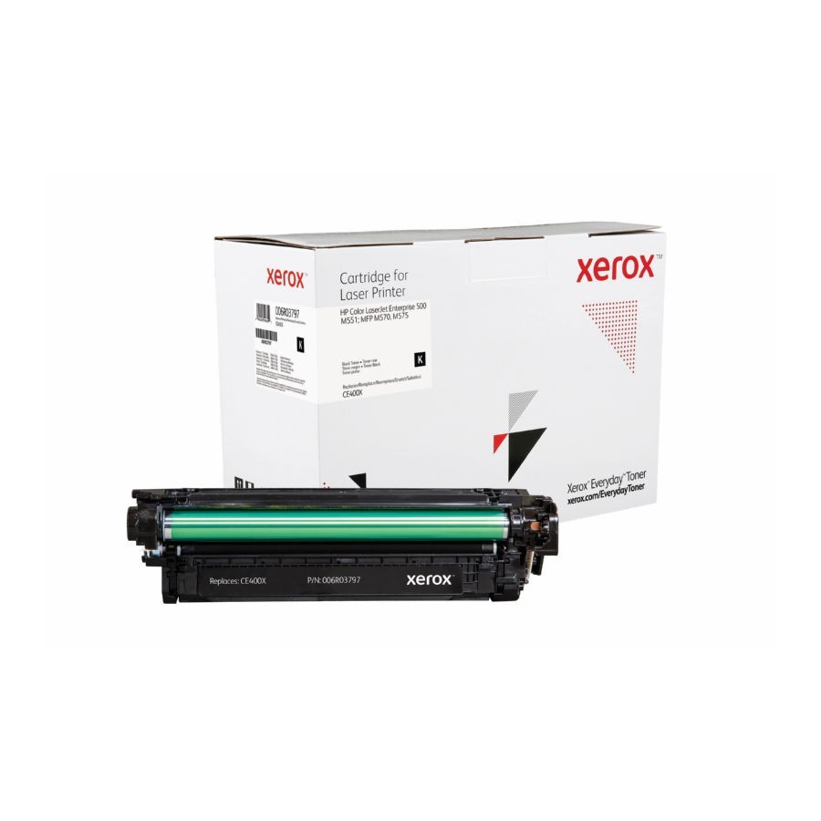 Xerox Compatible EveryDay alternative for HP CE400X Black Toner Cartridge