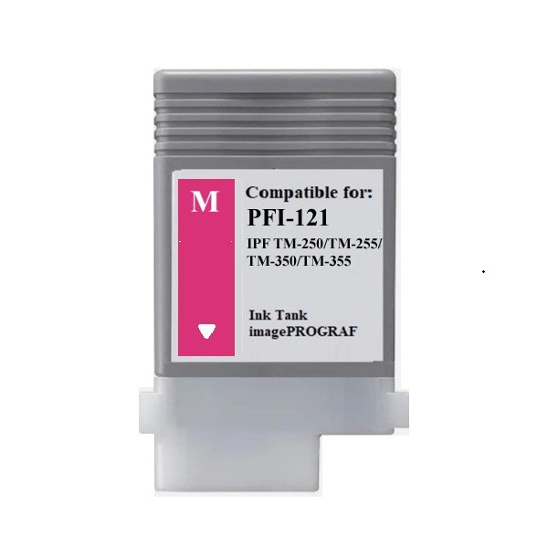 PFI-121 Magenta Ink Cartridge Fit Canon iPF TM-250 TM-255 TM-350 TM-355 M