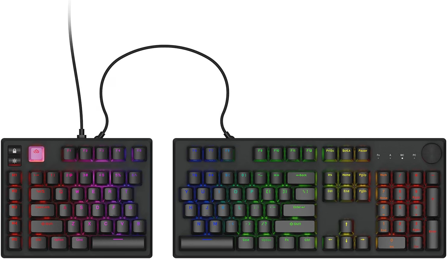 Cloud Nine ErgoPRO Full-Size Mechanical Split Ergonomic Keyboard for Mac (NEW)