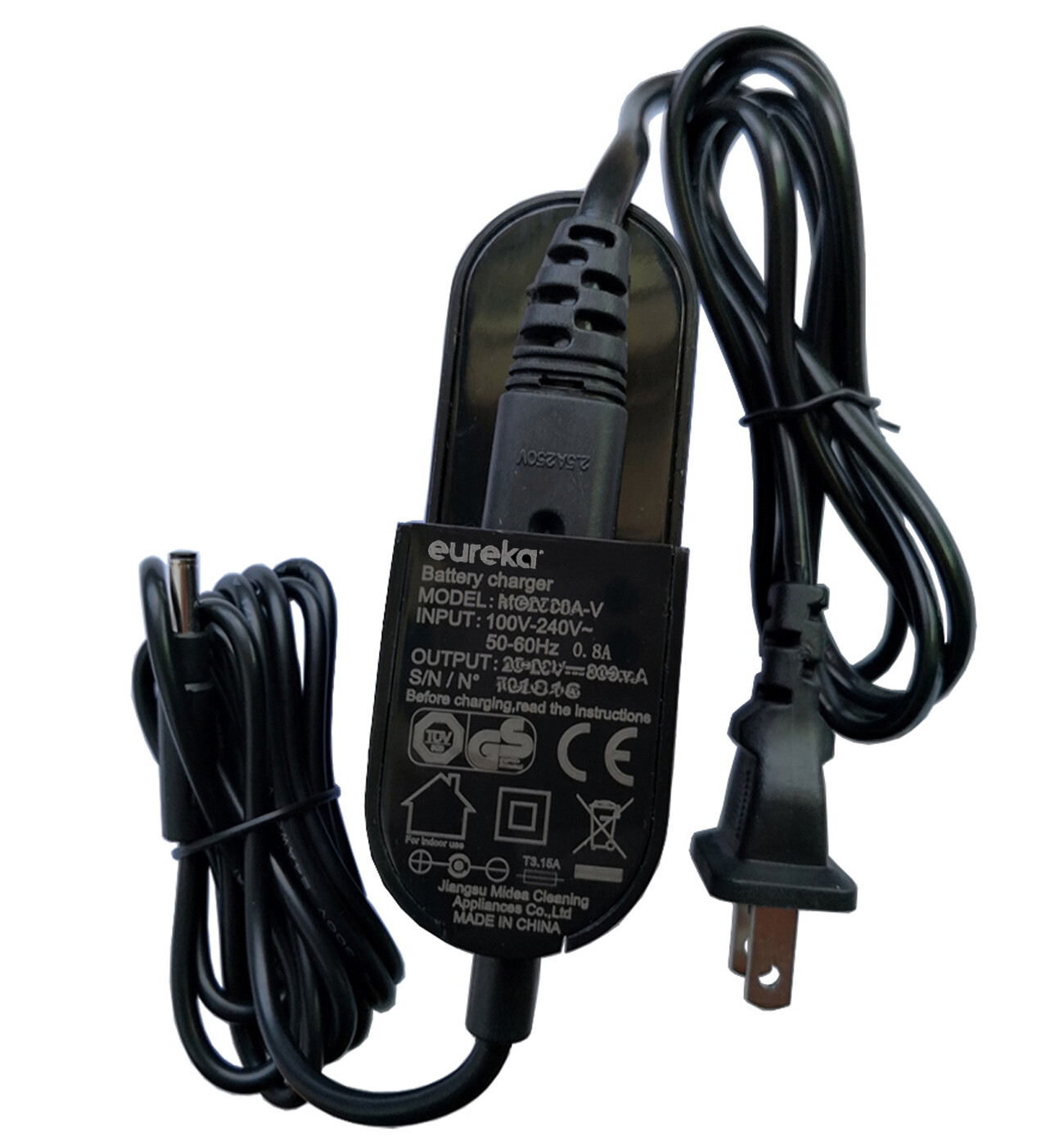 Original Eureka 25-29V AC Adapter Charger For MC2508A or MC2805A Vacuum Cleaner