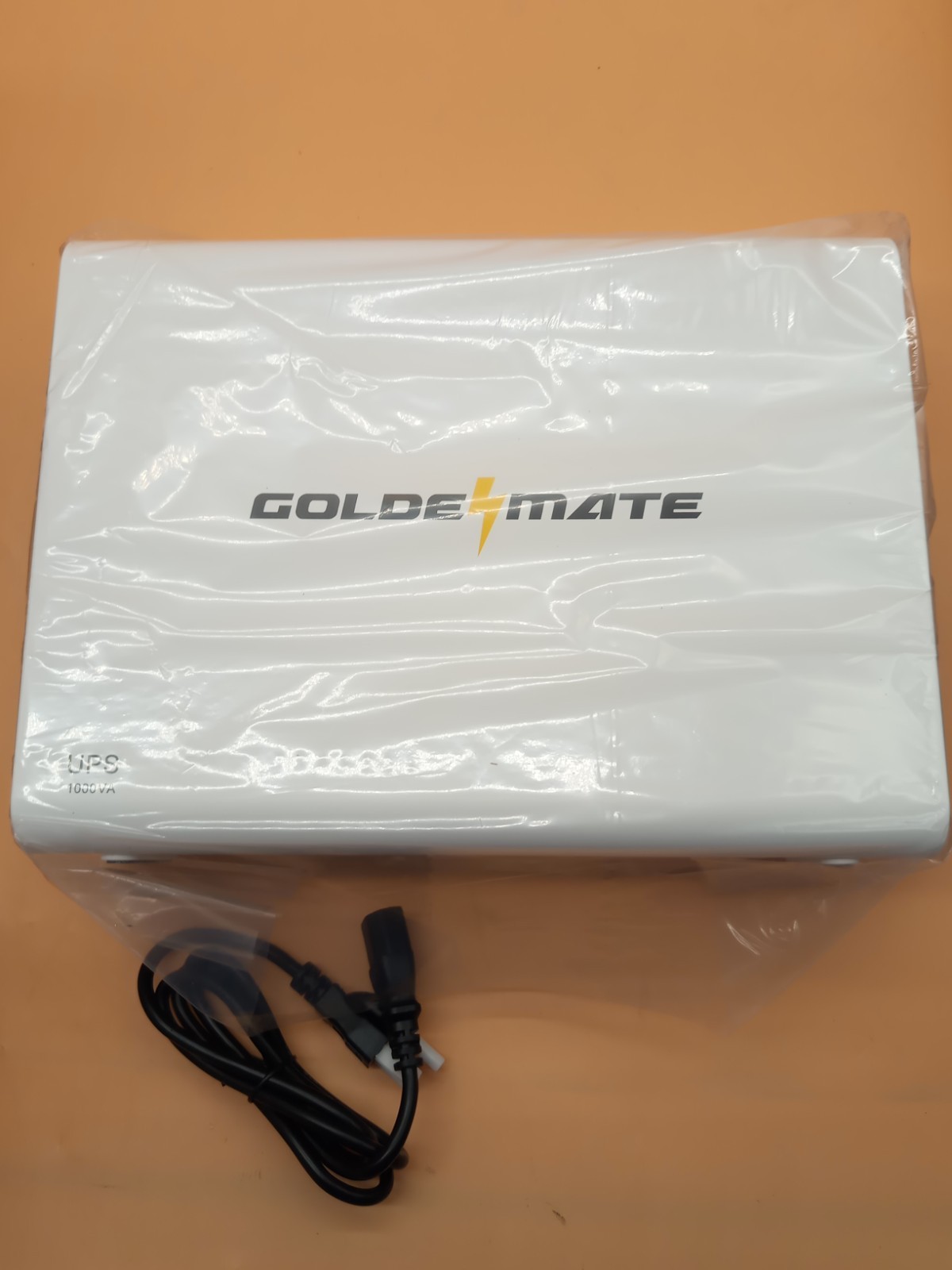 Goldenmate 1000VA 600W LiFePO4 Battery Backup UPS, Pure Sine Wave Surge Protect