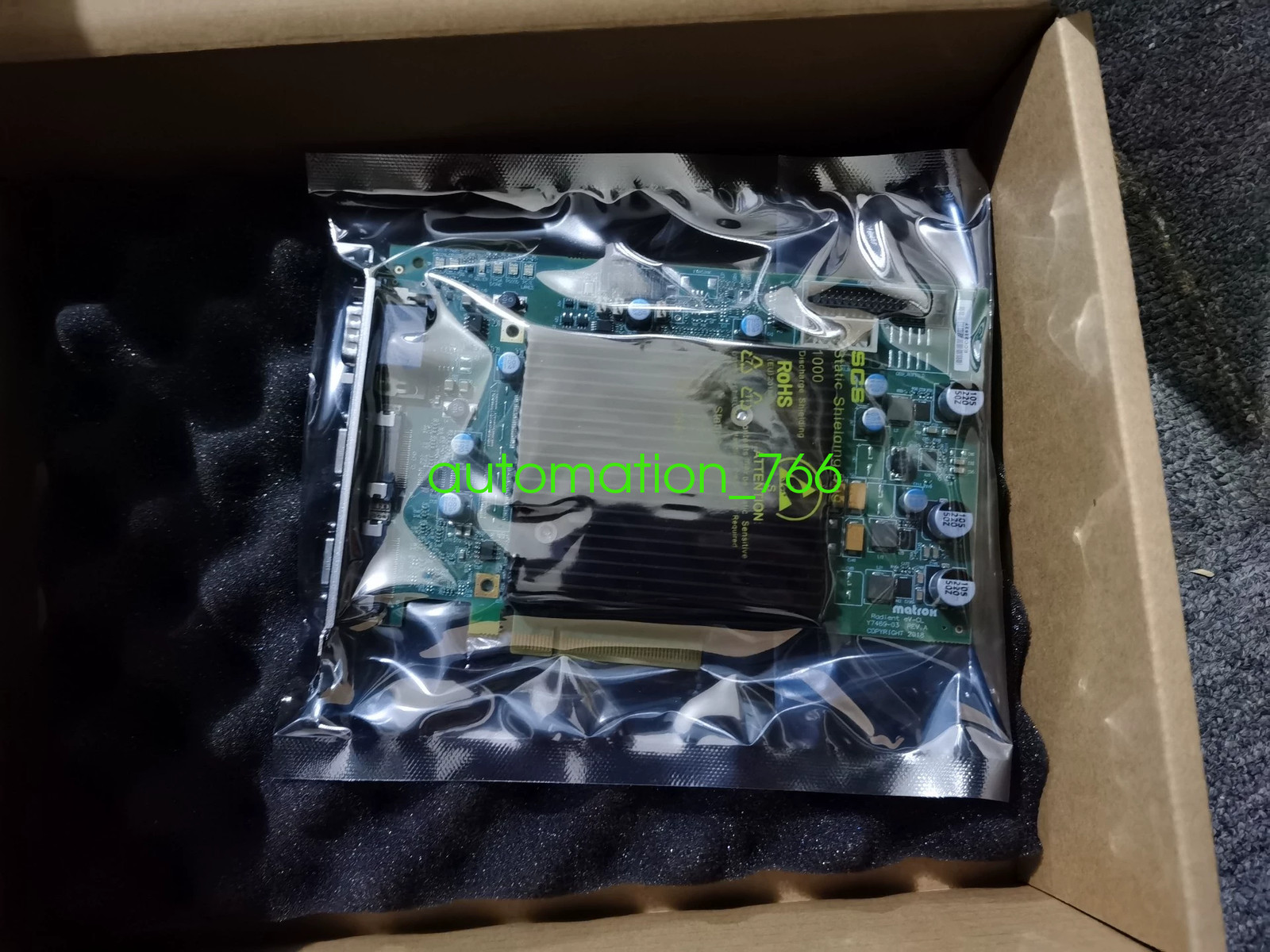 1PCS NEW RADEV1GCLSF Matrox graphics card shipping Via DHL/Fedex
