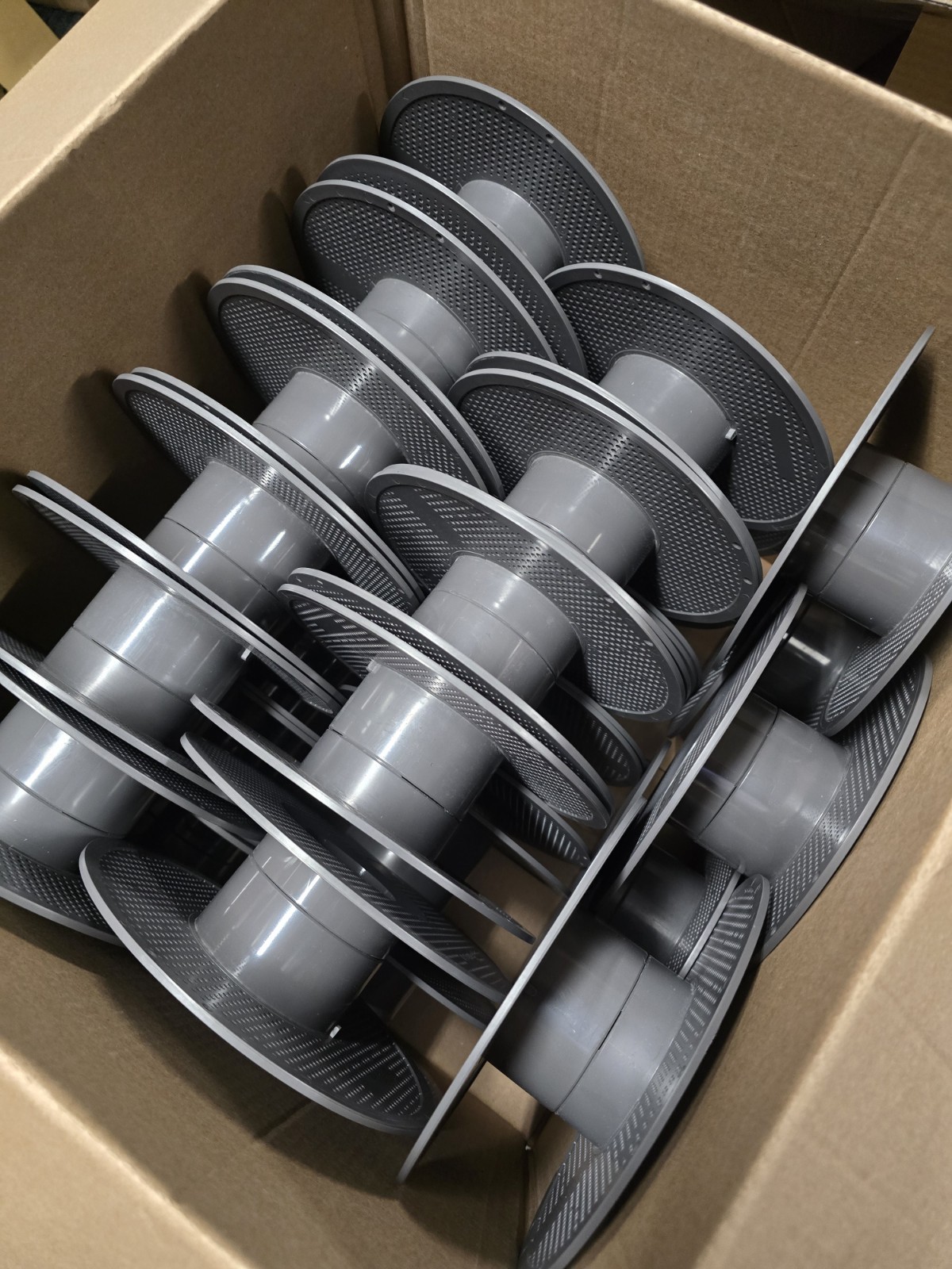 Bambu Lab - Reusable Empty Spools 1.75mm 1kg High Temperature Lot of 28 - Used