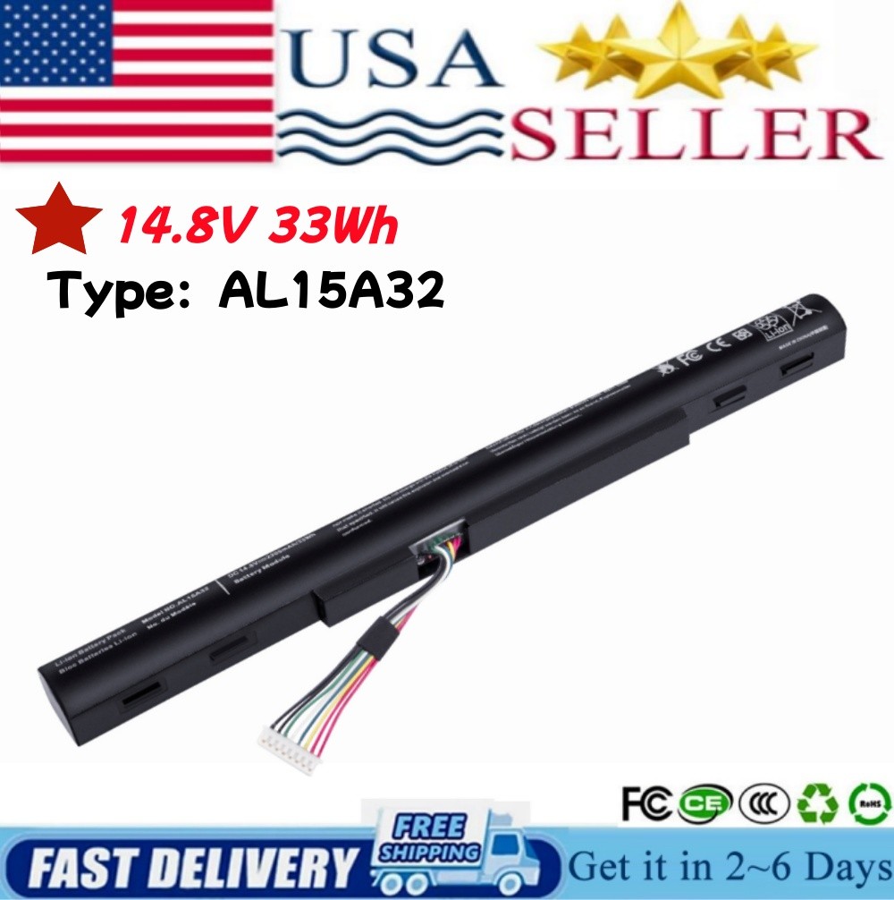 AL15A32 Battery for Acer E5-473 E5-473G E5-522 E5-522G E5-532G E5-572 E5-574G