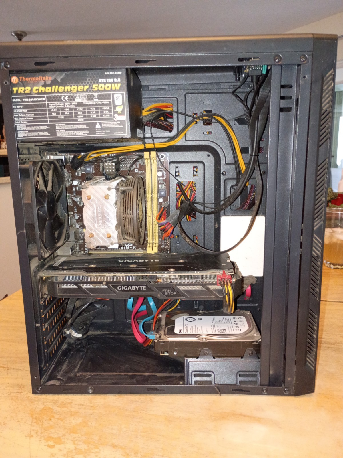 Antec Gaming Computer Fan Stop Gigabyte Thermaltake TR2 Challenger 500w Gaming