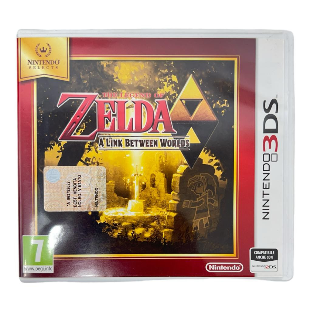 Game Nintendo 3DS The Legend Of Zelda: A Link Beetween World + Case
