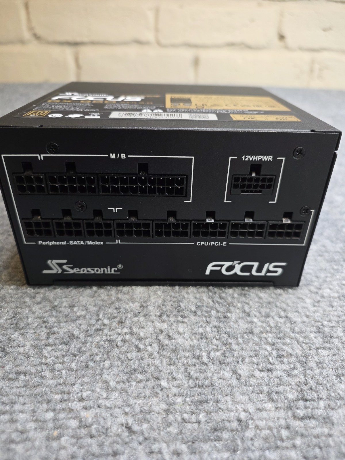 Seasonic FOCUS GX-850 ATX 3.0 850W 80+ Gold Fully Modular PSU SSR-850FX3 As Seen