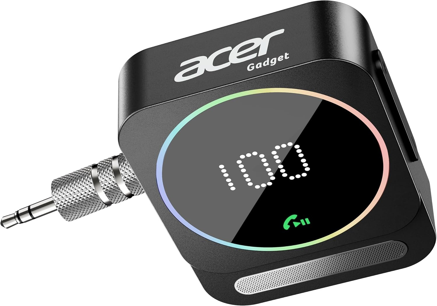 Acer Gadget Bluetooth Receiver for Car, 3.5mm AUX Bluetooth Car Adapter