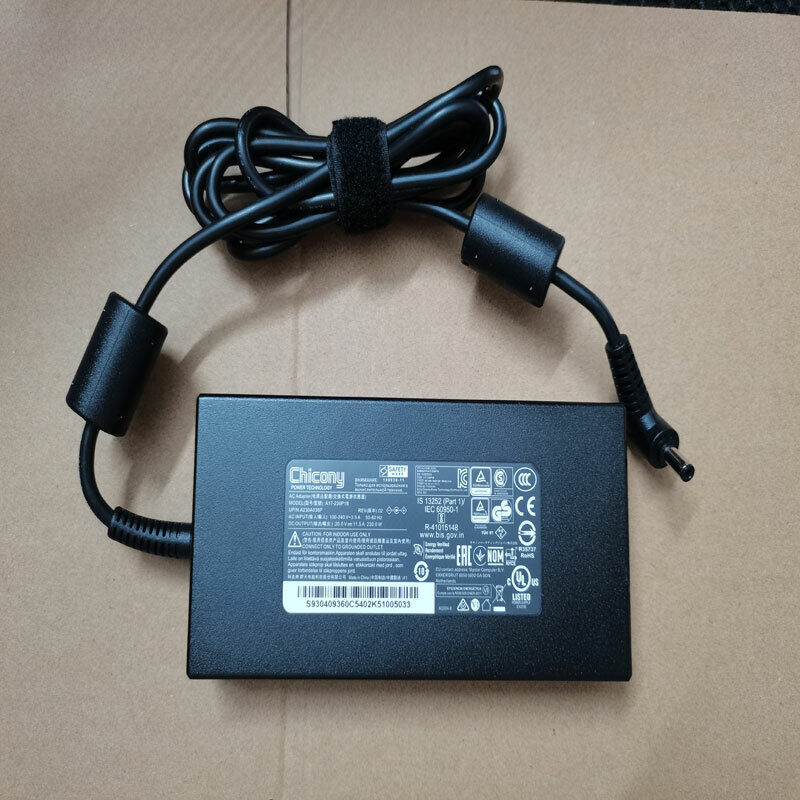 Original 20V 11.5A 230W 5.5mm A17-230P1B For MSI GS66 11UE-007US Stealth Charger