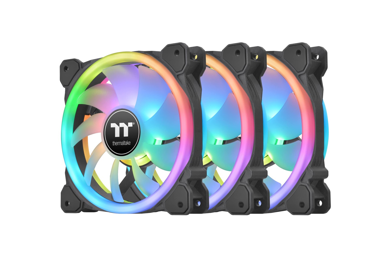 Thermaltake SWAFAN 12 RGB Radiator Fan TT Premium 120mm 3 Pack CL-F137